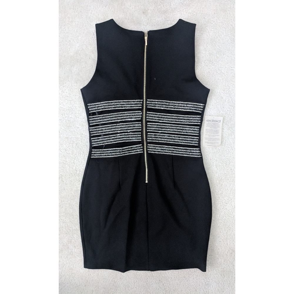 "Riley Mesh & Embellished Dress"